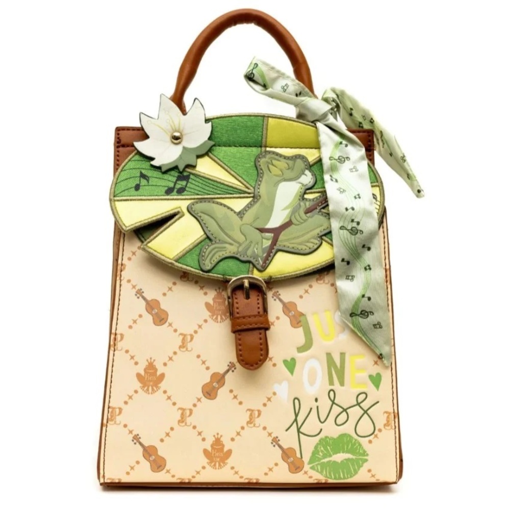 New! Danielle Nicole The Princess and the Frog Prince Naveen Mini Backpack